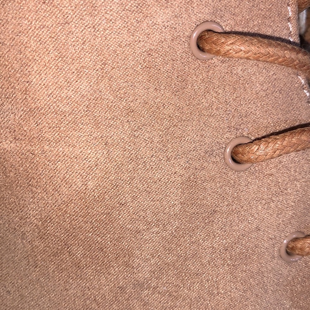 Universal Thread Tan Combat Block Heel Boots - Picture 11 of 14